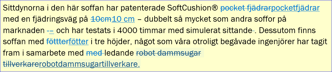 Efter korrektur